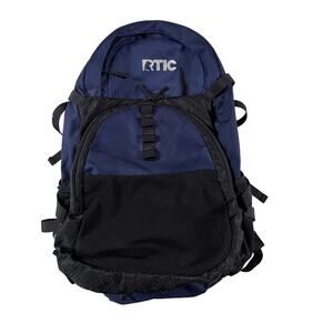 RTIC Hiking Hydration Day Pack Backpack 35L Capacity 2.0L Reservoir Blue Black